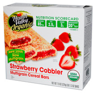 3 PACK of Health Valley Organic Cereal Bars Strawberry Cobbler -- 6 Bars