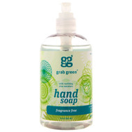 3 PACK of Grab Green, Hand Soap, Fragrance Free, 12 oz (355 ml)