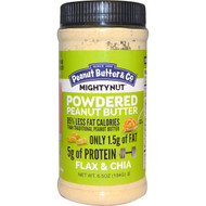 3 PACK of Peanut Butter & Co Peanut Powder Flax & Chia -- 6.5 oz