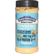 3 PACK of Peanut Butter & Co., Mighty Nut, Powdered Peanut Butter, Vanilla, 6.5 oz (184 g)