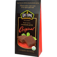 Go Raw, Real Live Chocolate, Original, 6 Pieces, .3 oz (8.5 g) Each