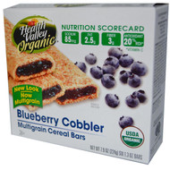 3 PACK of Health Valley Organic Cereal Bars Blueberry -- 6 Bars