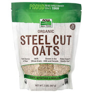 <img alt="NOW Foods, Real Food, Organic Steel Cut Oats, 2 lbs (907 g)" title="NOW Foods, Real Food, Organic Steel Cut Oats, 2 lbs (907 g),733739062956"