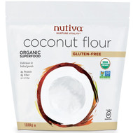 Nutiva, Organic Coconut Flour, Gluten Free, 1 lb (454 g)