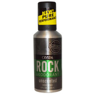 Crystal Body Deodorant, Rock Deodorant, Body Spray, Unscented, 4 fl oz (118 ml)