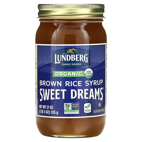 <img alt="Lundberg, Sweet Dreams, Organic Brown Rice Syrup, 21 oz (595 g)" title="Lundberg, Sweet Dreams, Organic Brown Rice Syrup, 21 oz (595 g),073416001602"