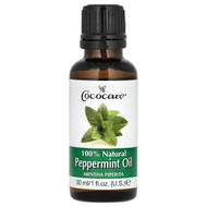 <img alt="Cococare, 100% Natural Peppermint Oil, 1 fl oz (30 ml)" title="Cococare, 100% Natural Peppermint Oil, 1 fl oz (30 ml),075707034009"