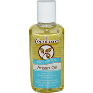 3 PACK of Cococare, 100% Natural Moroccan Argan Oil, 2 fl oz (60 ml)