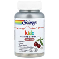 <img alt="Solaray, Kids Vitamins & Minerals Chewable, Natural Black Cherry, 60 Chewables" title="Solaray, Kids Vitamins & Minerals Chewable, Natural Black Cherry, 60 Chewables,076280047967"