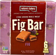 3 PACK of Natures Bakery Stone Ground Whole Wheat Fig Bar -- 6 Bars
