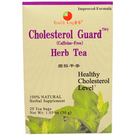 Health King, Cholesterol Guard Herb Tea, Caffeine Free, 20 Tea Bags, 1.05 oz (30 g)