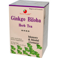 Health King, Ginkgo Biloba Herb Tea, 20 Tea Bags, 1.12 oz (32 g)