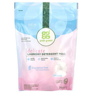 <img alt="Grab Green, Delicate Laundry Detergent Pods, Fragrance Free, 24 Loads, 8.4 oz (240 g)" title="Grab Green, Delicate Laundry Detergent Pods, Fragrance Free, 24 Loads, 8.4 oz (240 g),899696002050"
