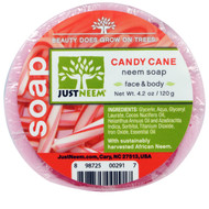 Just Neem, Neem Soap, Candy Cane, 4.2 oz (120 g)