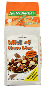 Seitenbacher, All Natural Cereal Musli #5,  Choco Max - 1 lb