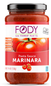 3 PACK of Fody Foods Pasta Sauce Low Fodmap Marinara -- 19.4 oz