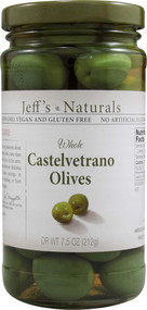 Jeffs Naturals, Whole Castelvetrano Olives - 7.2 oz