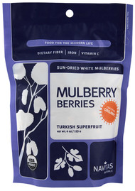 3 PACK of Navitas Organics Mulberry Berries -- 4 oz