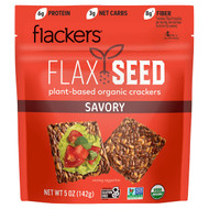 <img alt="Flackers, Flax Seed Crackers, Savory, 5 oz (142 g)" title="Flackers, Flax Seed Crackers, Savory, 5 oz (142 g),893615002008"