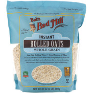 Bobs Red Mill, Instant Rolled Oats, Whole Grain, 32 oz (907 g)