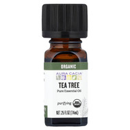 <img alt="Aura Cacia, Pure Essential Oil, Organic Tea Tree, 0.25 fl oz (7.4 ml)" title="Aura Cacia, Pure Essential Oil, Organic Tea Tree, 0.25 fl oz (7.4 ml),051381908041"