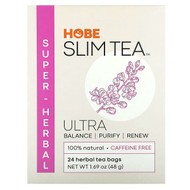 <img alt="Hobe Labs, Ultra Slim Tea, Super Herbal, Caffeine Free, 24 Herbal Tea Bags, 1.69 oz (48 g) Each" title="Hobe Labs, Ultra Slim Tea, Super Herbal, Caffeine Free, 24 Herbal Tea Bags, 1.69 oz (48 g) Each,076791076029"
