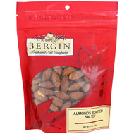 Bergin Fruit and Nut Company, Almonds Roasted, Salted, 7 oz (198 g)