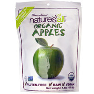 3 PACK of Natures All Foods Organic Freeze-Dried Apples -- 1.5 oz