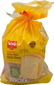 3 PACK of Schar Artisan Baker White Bread Gluten Free -- 14.1 oz