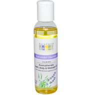 3 PACK of Aura Cacia, Aromatherapy Body Oil, Relaxing Lavender, 4 fl oz (118 ml)