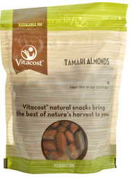3 PACK of Vitaco Tamari Almonds -- 8 oz
