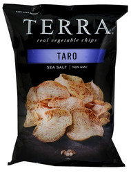 3 PACK of Terra Real Vegetable Chips Taro Sea Salt -- 6 oz