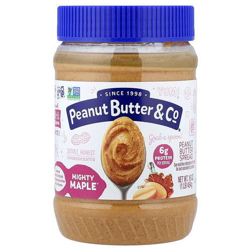 <img alt="Peanut Butter & Co., Peanut Butter Spread, Mighty Maple, 16 oz (454 g)" title="Peanut Butter & Co., Peanut Butter Spread, Mighty Maple, 16 oz (454 g),851087000267"