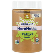 <img alt="MaraNatha, Organic Peanut Butter Spread, Creamy, 16 oz (454 g)" title="MaraNatha, Organic Peanut Butter Spread, Creamy, 16 oz (454 g),051651092357"