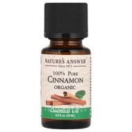 <img alt="Natures Answer, 100% Pure Organic Essential Oil, Cinnamon, 0.5 fl oz (15 ml)" title="Natures Answer, 100% Pure Organic Essential Oil, Cinnamon, 0.5 fl oz (15 ml),083000266058"