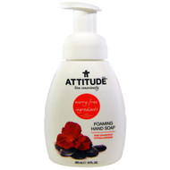 ATTITUDE, Foaming Hand Soap, Pink Grapefruit, 10 fl oz (295 ml)