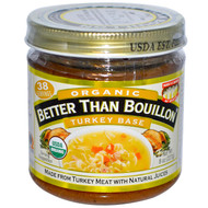 3 PACK of Better Than Bouillon Organic Turkey Base -- 8 oz