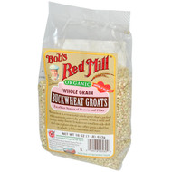 Bobs Red Mill, Organic Whole Grain Buckwheat, 16 oz (453 g)