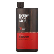 <img alt="Every Man Jack, Body Wash, Cedarwood, 16.9 fl oz (500 ml)" title="Every Man Jack, Body Wash, Cedarwood, 16.9 fl oz (500 ml),878639000087"