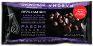 3 PACK of Pascha Organic Dark Chocolate Chips 85% Cacao Bittersweet Chocolate -- 8.8 oz