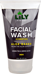 Lily of the Desert Facial Wash Hydrating Aloe-Based for Men - 6 fl oz