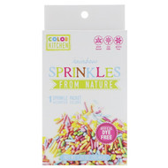 3 PACK of ColorKitchen, Rainbow, Sprinkles From Nature, Rainbow Sprinkles, 1.25 oz (35.44 g)