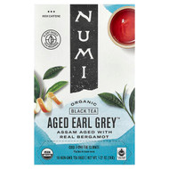 <img alt="Numi Tea, Organic Black Tea, Aged Earl Grey, 18 Tea Bags, 1.27 oz (36 g)" title="Numi Tea, Organic Black Tea, Aged Earl Grey, 18 Tea Bags, 1.27 oz (36 g),680692101706"