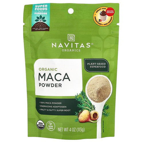<img alt="Navitas Organics, Organic Maca Powder, 4 oz (113 g)" title="Navitas Organics, Organic Maca Powder, 4 oz (113 g),811961020231"