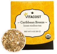 Vitaco Organic Loose Rooibos Tea  Caribbean Breeze - 3 oz