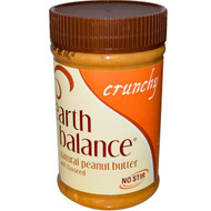 Earth Balance, Natural Peanut Butter and Flaxseed, Crunchy, 16 oz (453 g)