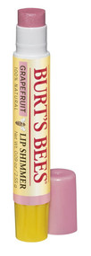 3 PACK of Burts Bees 100% Natural Moisturizing Lip Shimmer Grapefruit -- 0.09 oz