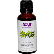 3 PACK of Now Foods, Essential Oils, Camphor, 1 fl oz (30 ml)