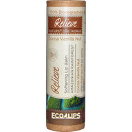 Eco Lips Inc., Softening Lip Balm, Relieve, Coconut Vanilla Nut, .3 oz (8.5 g)