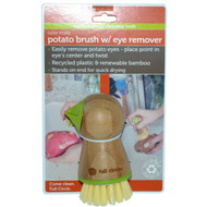 3 PACK of Full Circle, Tater Mate, Eye-Removing Potato Scrubber, 1 Brush